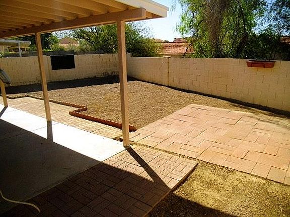 Enclosed Backyard