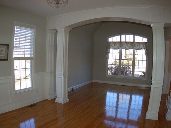    	  Dining Room to Living Room - Note: All Hardwood!