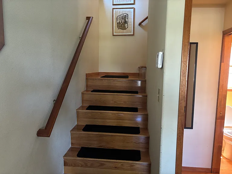 Stairs to second floor