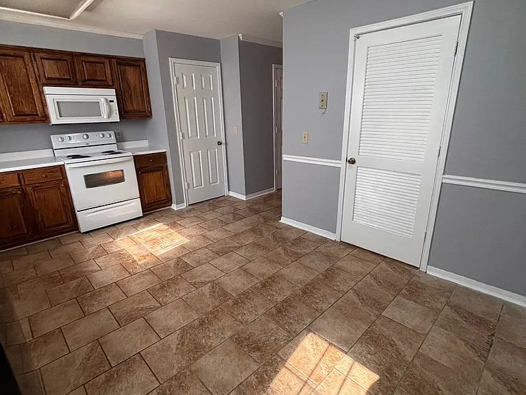 Kitchen from back door