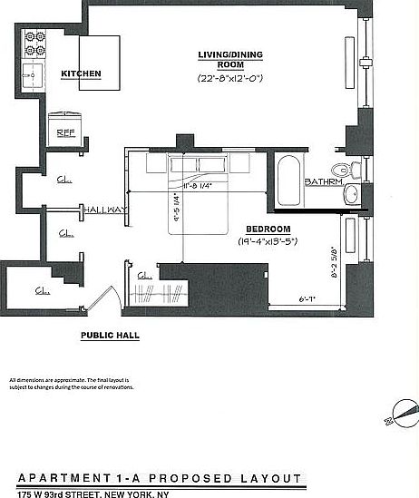 2nd image of 175 W 93rd St APT 1A