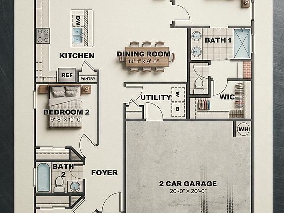 2nd image of 1081 S Ridgeway Pl