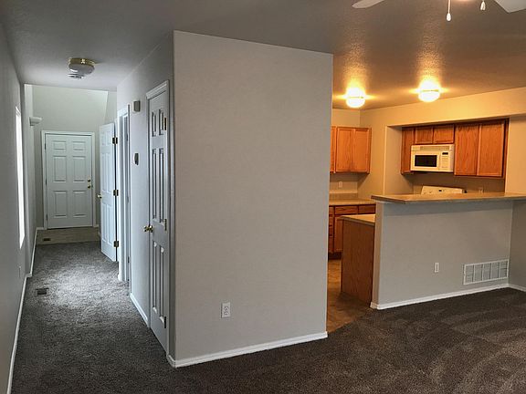 Kitchen and main hallway
