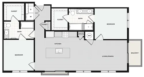 Floor plan B3