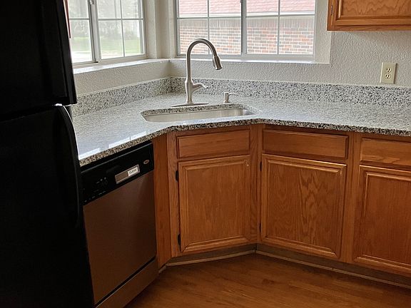 kitchen with granite counters
