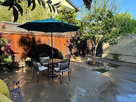 Irrigated private garden