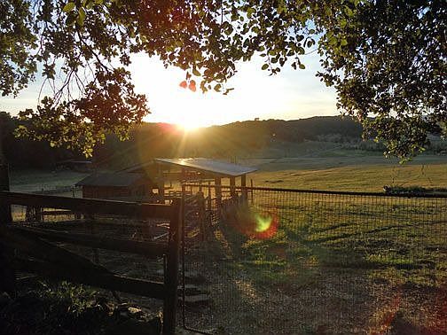 View from the Barn