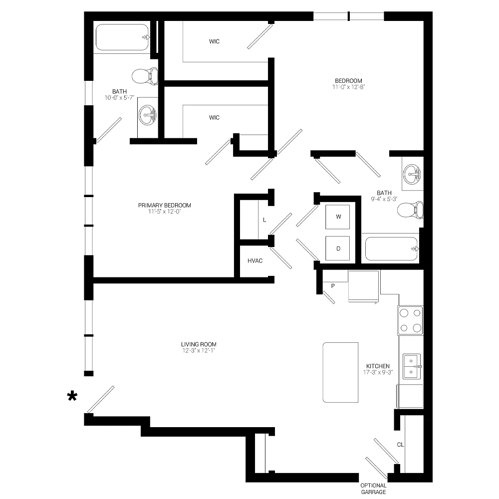 Floor plan B1- Lower
