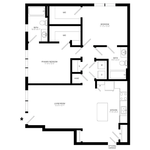Floor plan B1- Lower