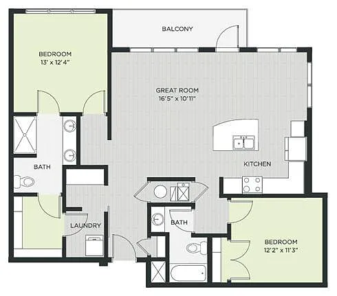 Floor plan Birchwood
