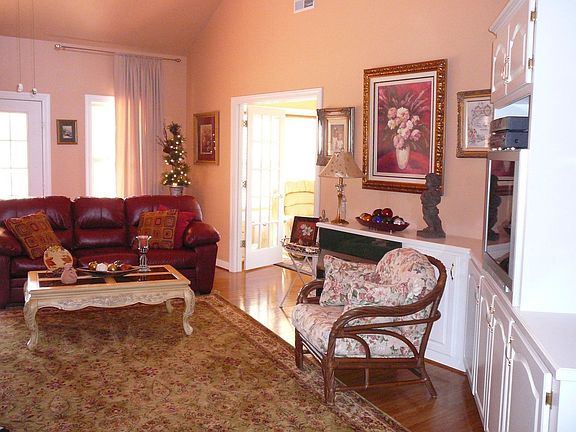 Additional view of greatroom and built-ins.