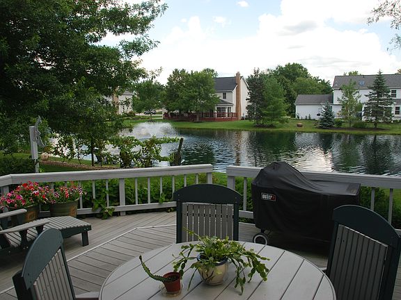 Pond view from deck