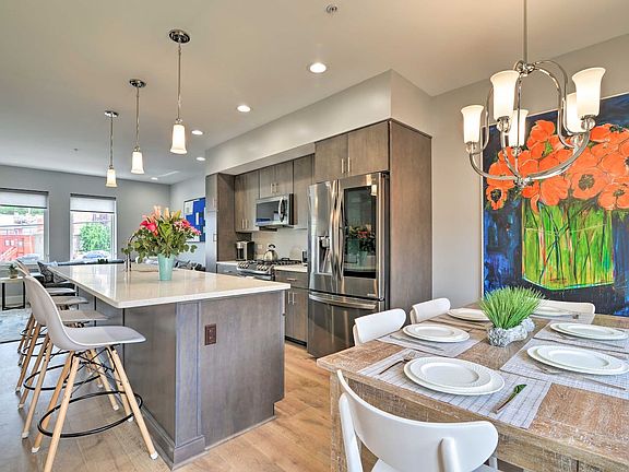 The home is fully stocked and furnished with unique and high-quality items.