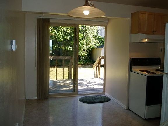 View to back Deck from Kitchen