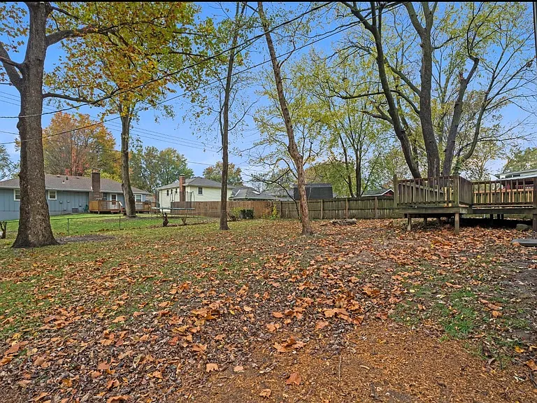 Huge Back Yard with Fire Pit