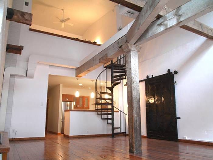 living room, kitchen