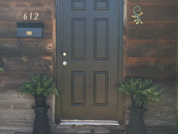 Front door New Paint