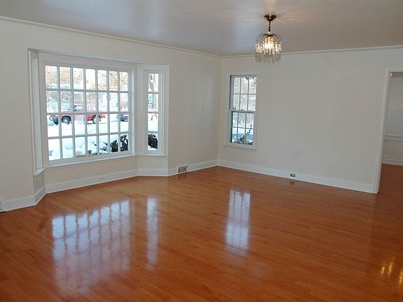 Beautiful hardwood maple floors