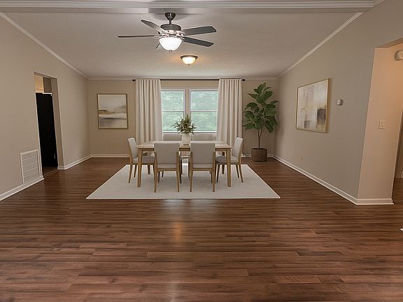 AI to help show renters what the Dinning room could look like fully furnished