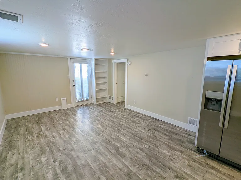 Living room and entry