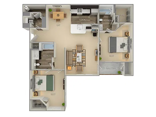 Floor plan Magnolia