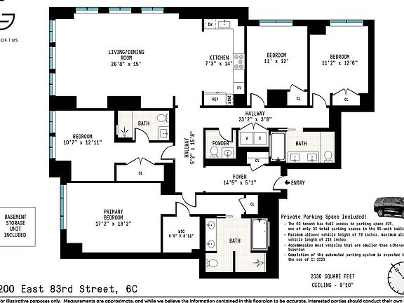 2nd image of 200 E 83rd St #6C