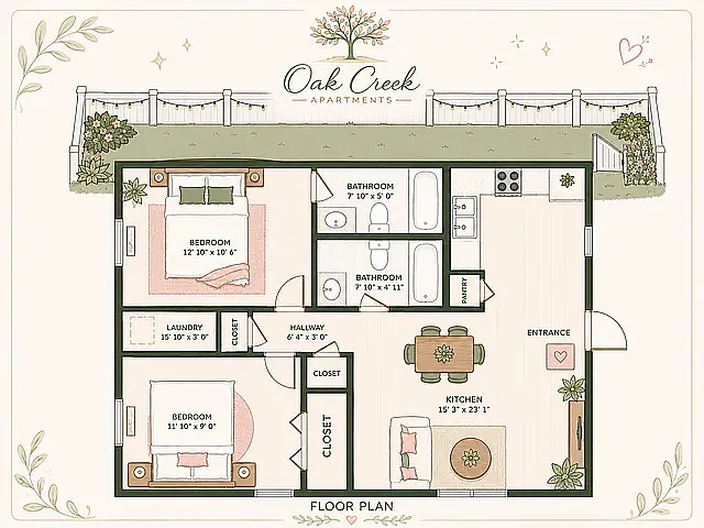 Floor plan OCY