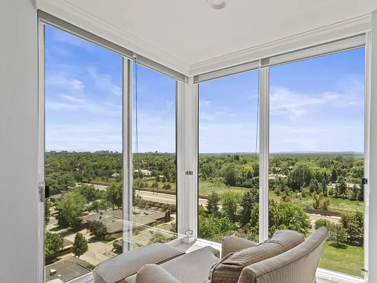 Reading nook in master bedroom
