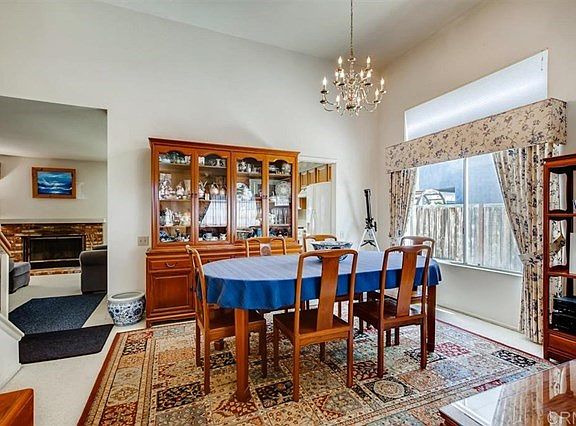 Formal dining room with easy access to kitchen.
