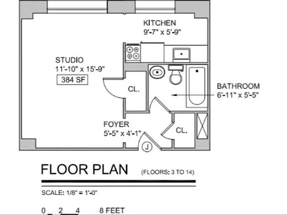 2nd image of 166 2nd Ave APT 9J