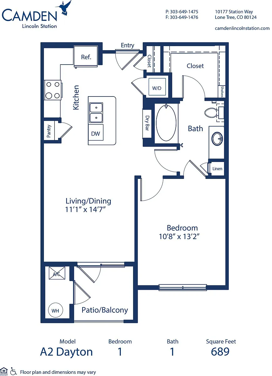 Floor plan Dayton