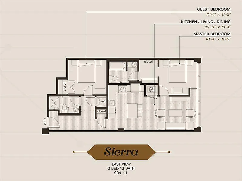 Floor plan Sierra