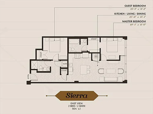 Floor plan Sierra