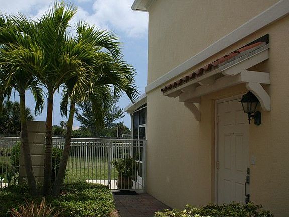 Private courtyard entry.