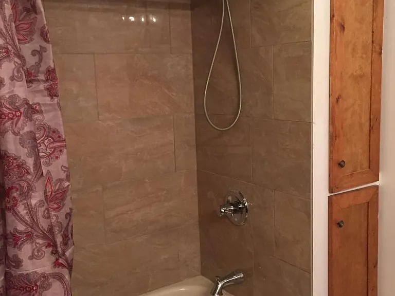 larger bathroom
