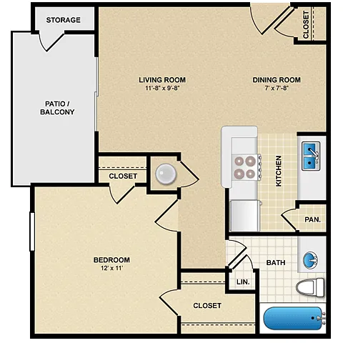 Floor plan The Laurel