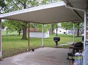Covered patio