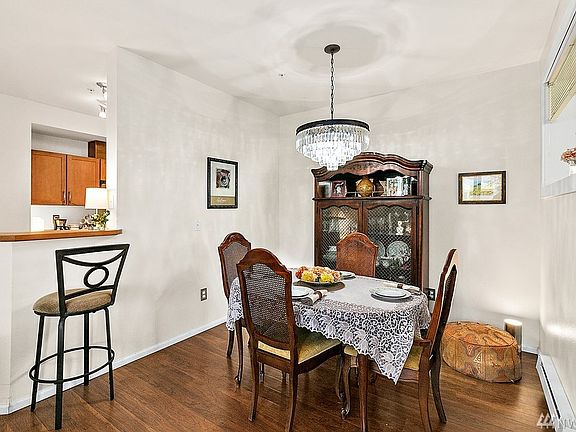 Room for the whole gang in the Dining Area or the perfect Flex Space.