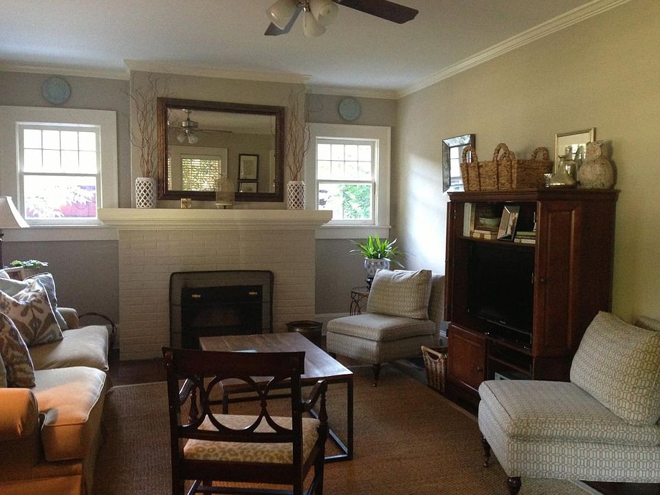 Living Room with Fireplace