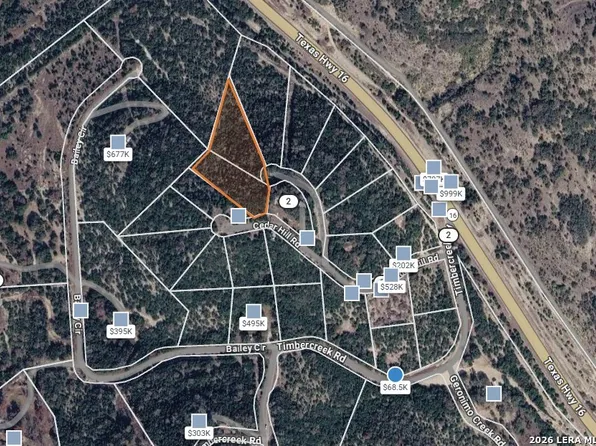 CEDAR Hill RD, Pipe Creek, TX 78063