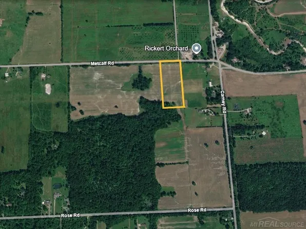 Vacantland Metcalf Rd, Emmett, MI 48022