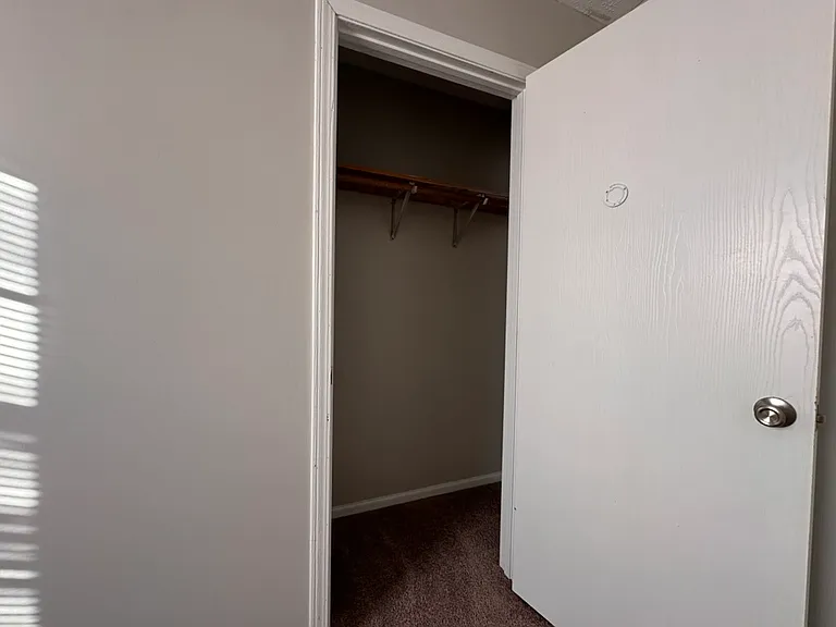 First bedroom closet