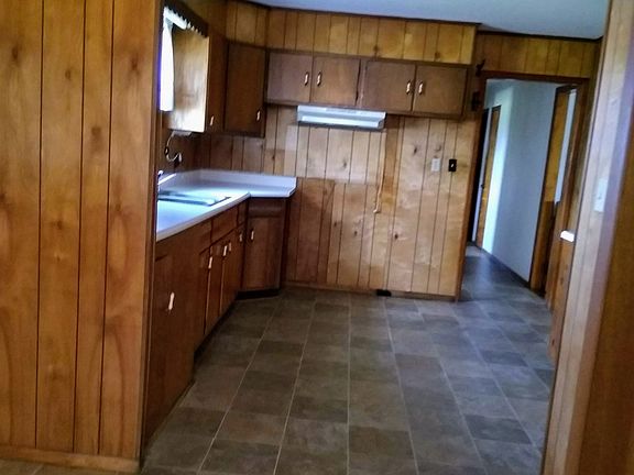 kitchen from dining area