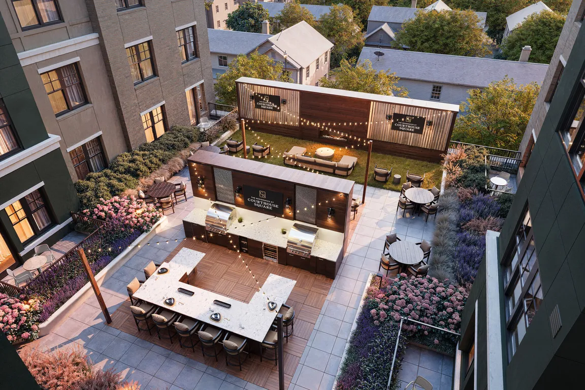 The Residences at Courthouse Square apartments community photo