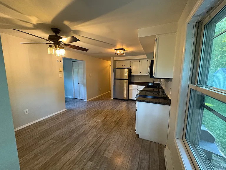 Kitchen and dining area
