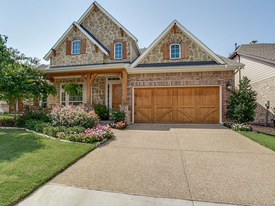 Beautiful landscaping and exterior design features
