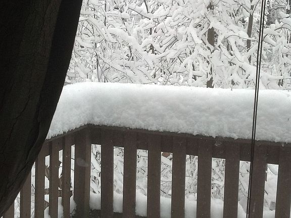 Master bedroom balcony deck