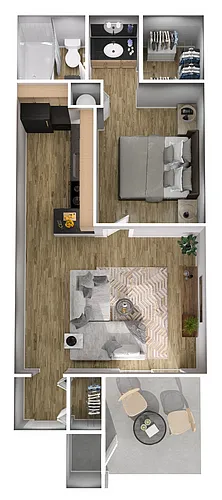 Floor plan Clark