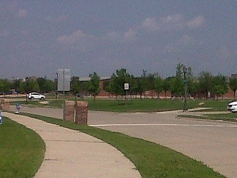 School & park view from front door