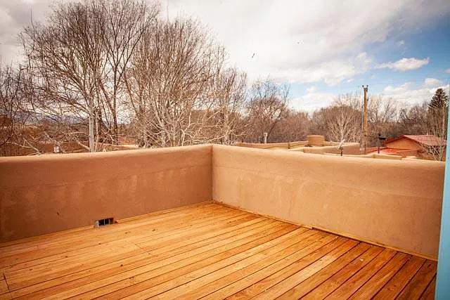 Western exposure deck for killer sunset cocktail views.